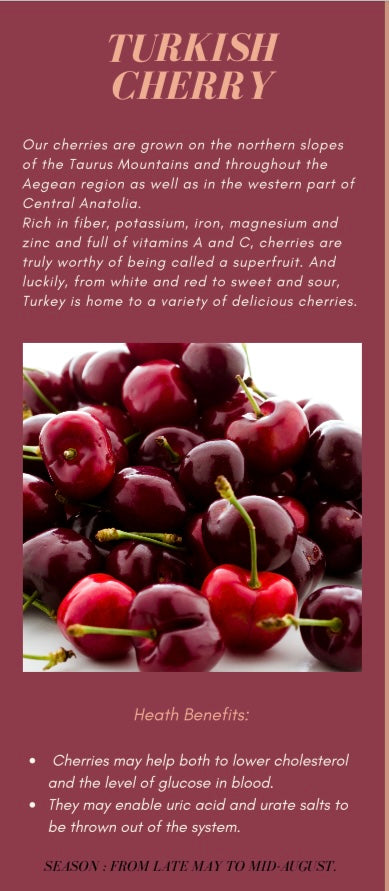 土耳其有機車厘子 500g🍒Türkiye Organic Cherry✨空運到港✨季節限定 土耳其有機車厘子 500g🍒Türkiye Organic Cherry✨空運到港✨季節限定