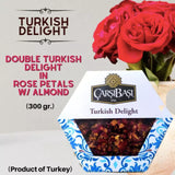 【新貨到港】【送禮首選】土耳其玫瑰花瓣杏仁軟糖 300g Turkish Delight w/ Rose Petals Almond