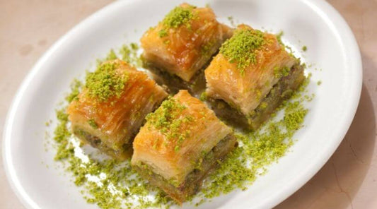 Turkish Palace Pistachio Baklava 250g/5 pcs 土耳其宮廷開心果千層蜜餅