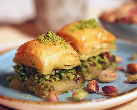 Turkish Palace Pistachio Baklava 250g/5 pcs 土耳其宮廷開心果千層蜜餅