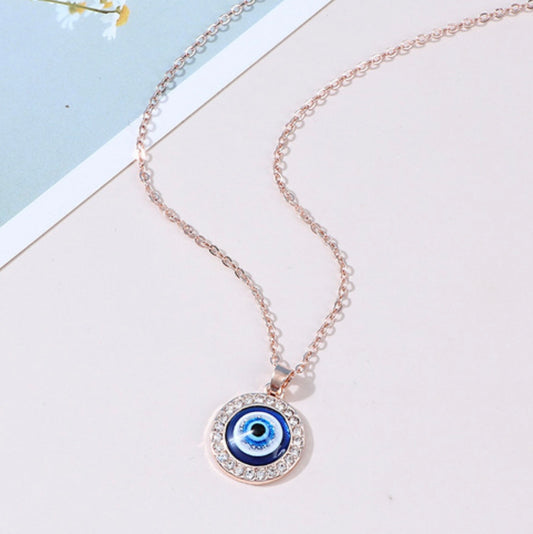 Jewels Turkish Devil Eyes Necklace土耳其惡魔之眼項鍊