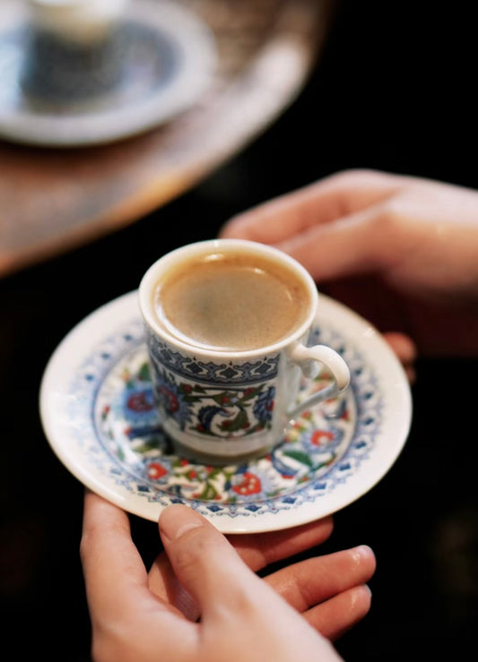 土耳其人手做陶瓷咖啡杯套裝 Turkiye handmade ceramic coffee cup set