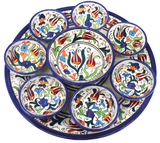 【送禮首選】土耳其純手工陶瓷藝術碗套裝 Turkiye handmade ceramic art round-shaped bowl set