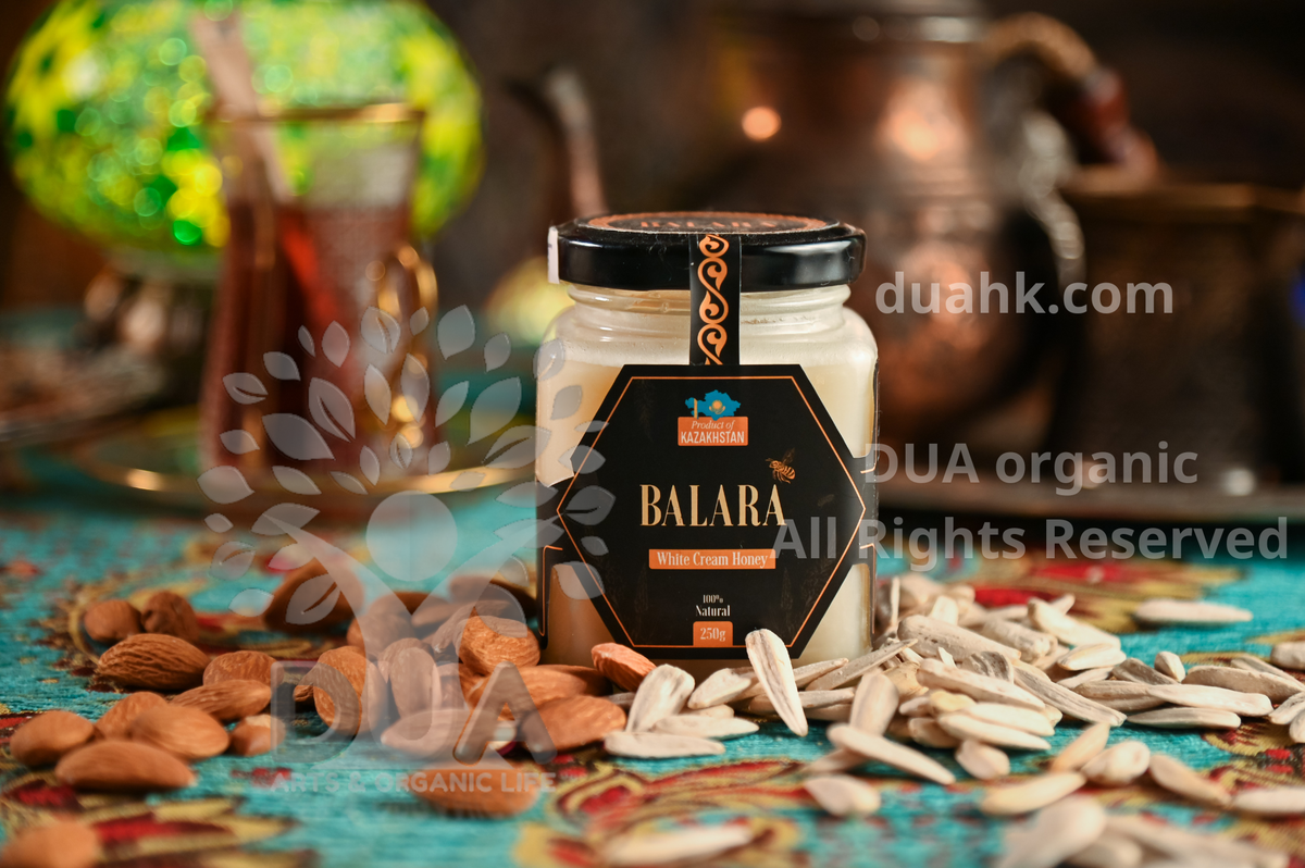 Kazakhstan Balara White Cream Honey 250g 吉爾吉斯野生白蜜糖