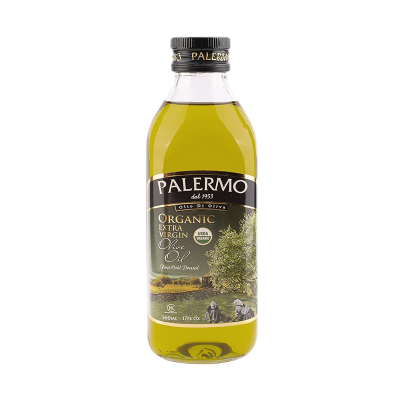 PALERMO 有機特級初榨冷壓橄欖油 Premium Organic Extra Virgin Cold Pressed Olive Oil 500ml